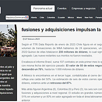 fusiones y adquisiciones impulsan la economa